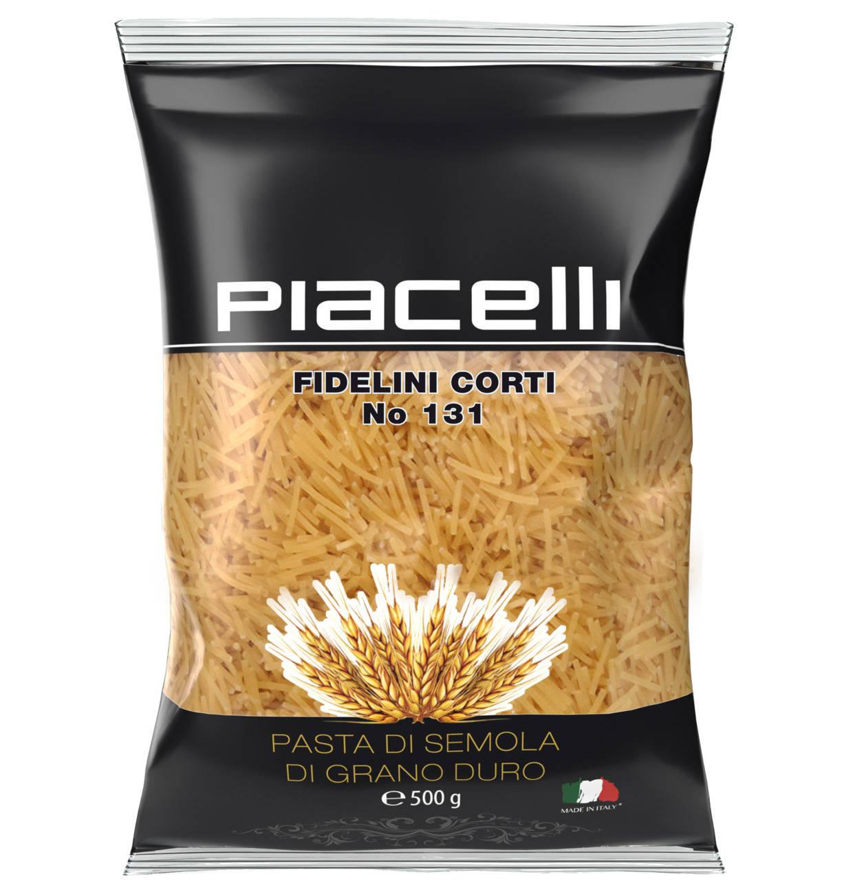 Piacelli Fidelini Corti Nein. 131 Hartweizengrießnudeln 500 g