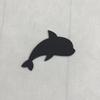 10Pcs Felt Dolphin Decorative Patches Assorted Bright Colors Soft Material For Kids Diy Craft Art Projects