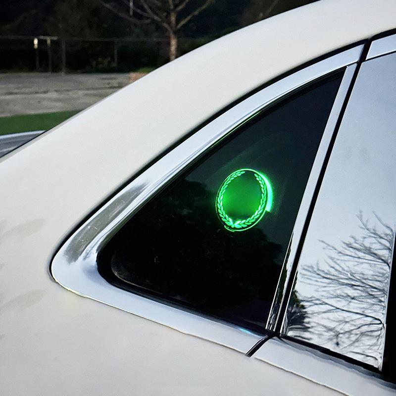 Car Triangle Window Light Intelligent Sensing USB Charging Wireless Multi-color For Honda Civic Pilot Accord CRV City Fit Jazz LK6