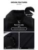Men's Fleece-Lined Winter Jacket for Elderly: Thick, Warm Lapel Coat