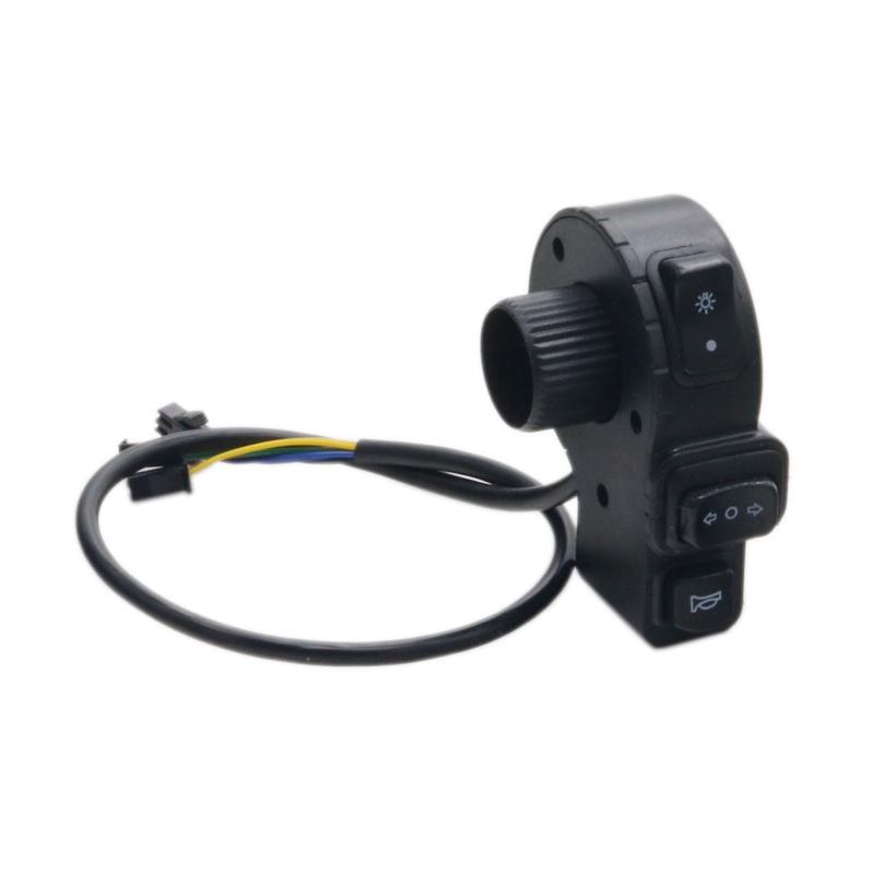 LMoDri 7/8" 22mm Motorcycle Switches Motorbike Horn Button Turn Signal Electric Fog Lamp Light Start Handlebar Controller