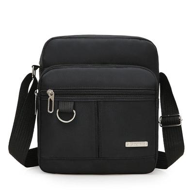 Sac bandoulière Messenger imperméable en Oxford pour homme - Sac à dos décontracté pour voyage d'affaires
