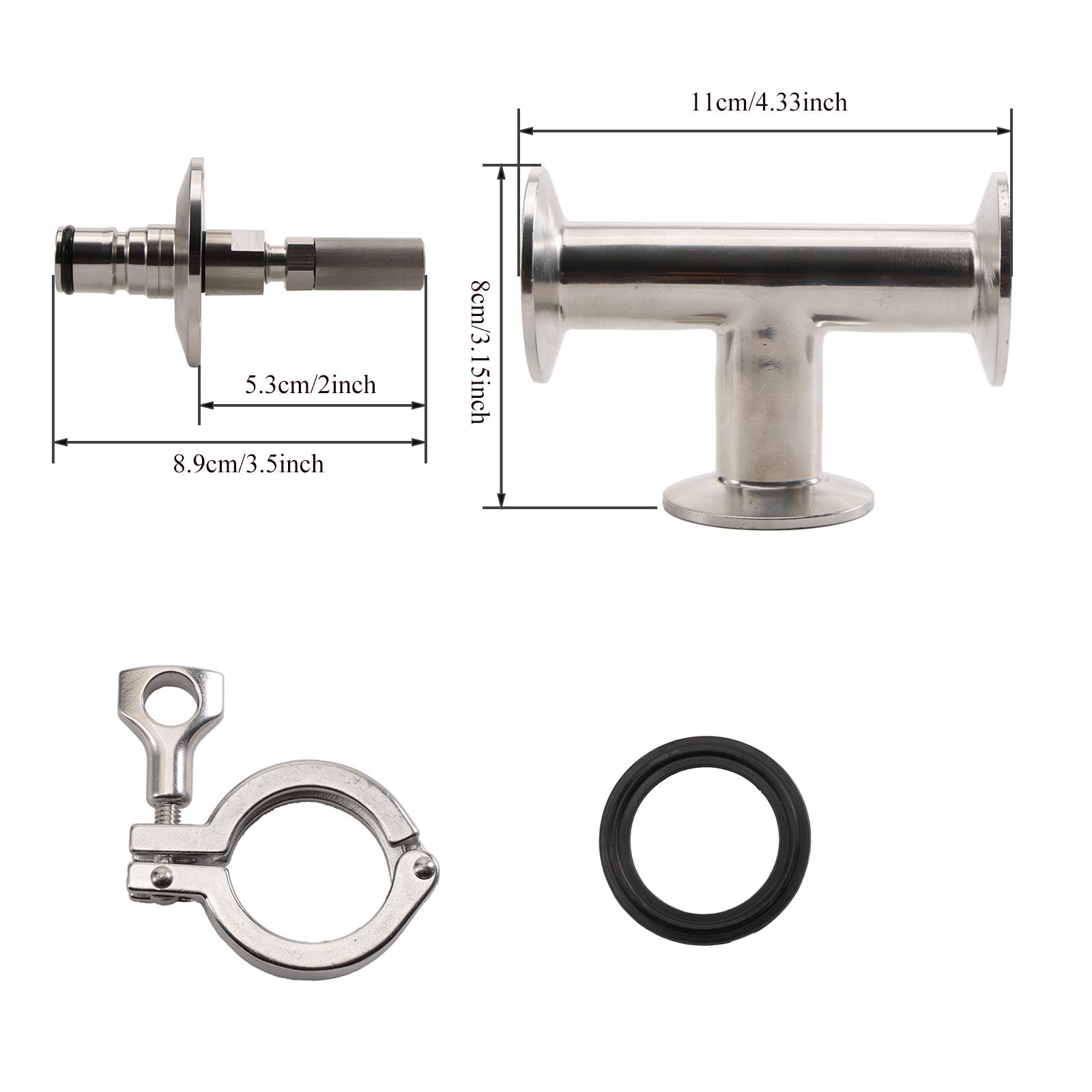 1.5 TC Inline Carbonation Aeration