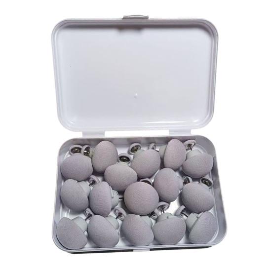 16 Pezzi Fermachiappetti Copripiumino Biadesivi Fermapiumino per Lenzuola con Scatola Portaoggetti Tessuto Morbido Fermapiumini per Piumone Cuscini Tende