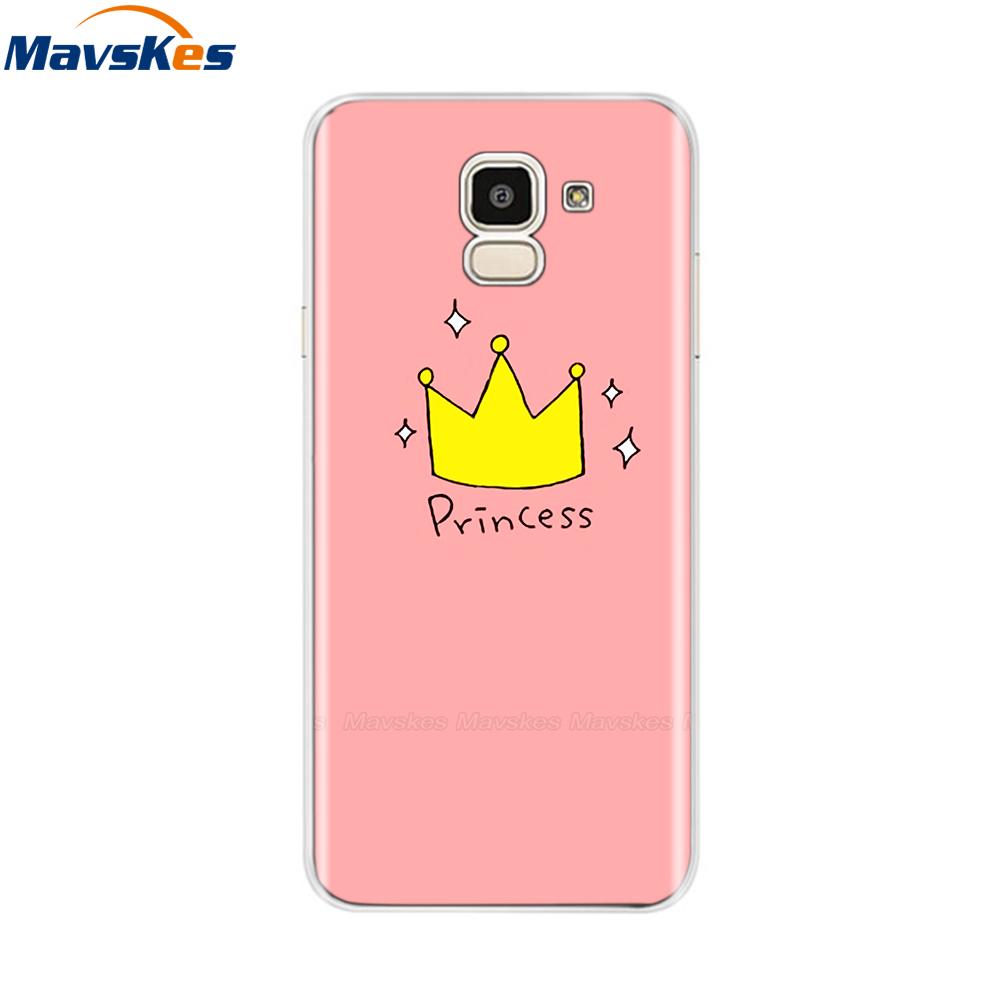 For Samsung Galaxy J6 2018 Case Soft TPU Silicone Back Cover sFor Coque Fundas Samsung J6 2018 J6 Plus 2018 Soft Phone Cases