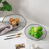 Household Fruit Plate Thickened Iron Fruit Bowl with Large-Capacity Draining Design for Kitchen Counter Anti-Rust Snack and Fruit Holder Tray