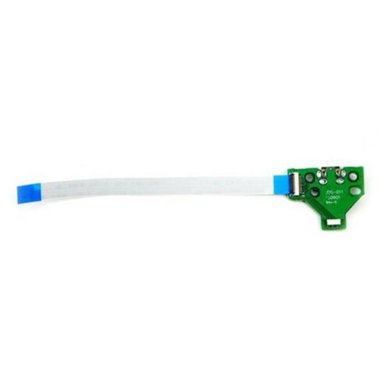 2Pcs USB Charging Port Board for Sony PS4 Controller JDS-011 12Pin Flex Cable