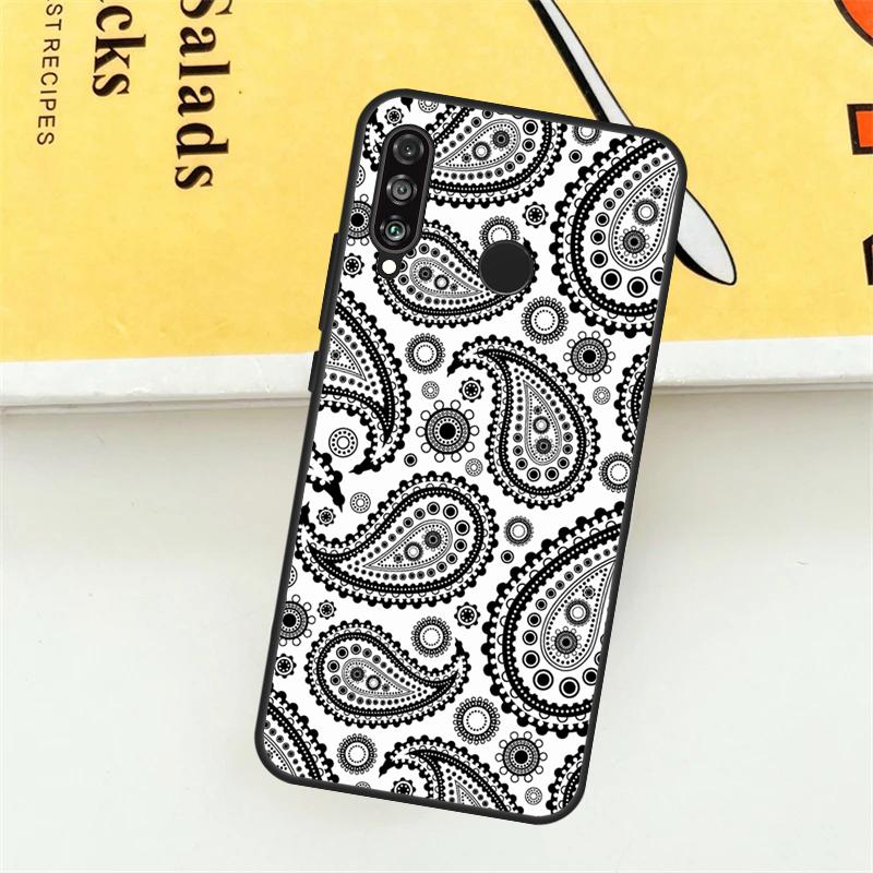 Bandana Seamless Pattern Cover For Huawei Nova 5T 9 10 SE 11i 8i 7i 3i Y61 Y91 Y60 Y70 Y90 P20 P40 Lite P30 Pro Case