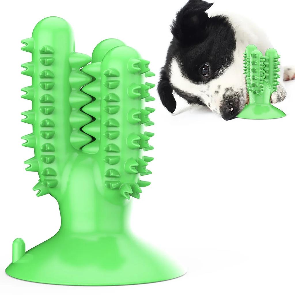 Pet Dog Toothbrush Chew Toy for French Bulldog Teeth Cleaning Puppy Teeth Grinding Stick Bone Toy