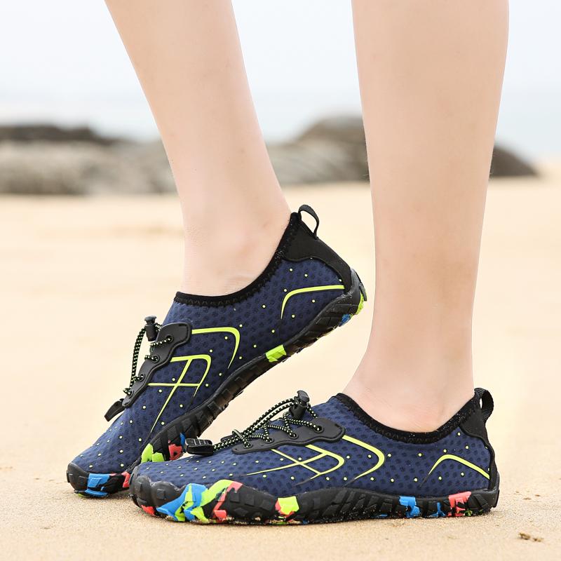 Quick Dry Wading Aqua Shoes Unisex Light Breathable Water Sneakers Non Slip Outdoor Shoes for Swimming Surfing Fishing