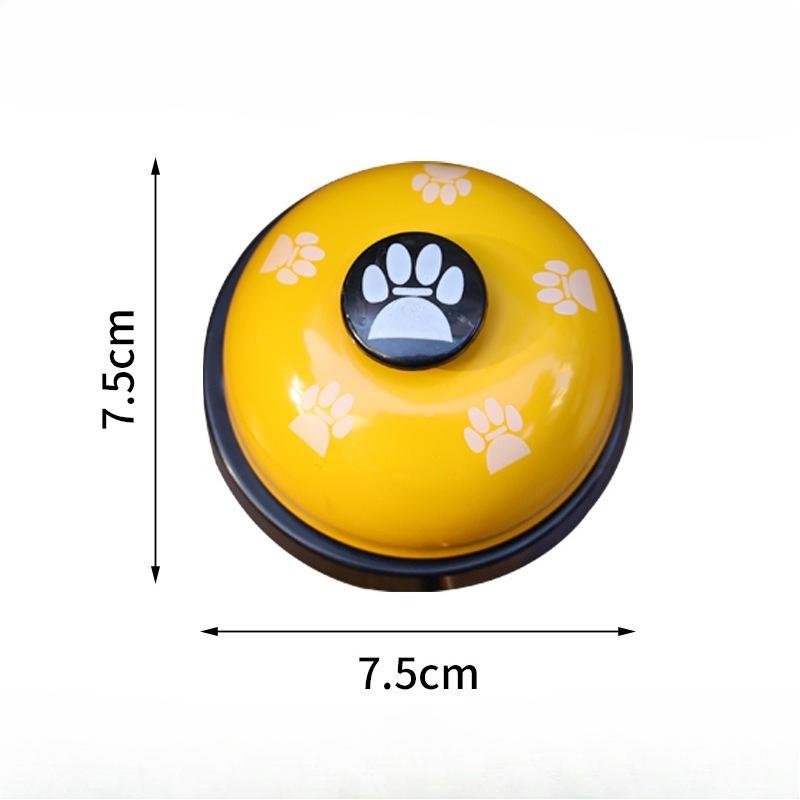 Cat and Dog Trainer, Pet Footprint Bell, Teddy Dog Bell, Meal Bell, Dog Intelligence Toy, Golden Retriever Bell