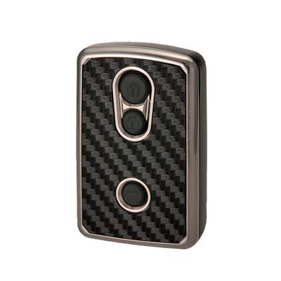 CARMATE Car Key Case Daihatsu A Plated Carbon Style Copen Passo Boon DZ240