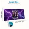 Damon Salvatore Color Mouse Pad Large Gaming Table Cushion Non-slip Laptop Tablet Big Mousepad XXL Mat Mini PC Playmat With Lock edge