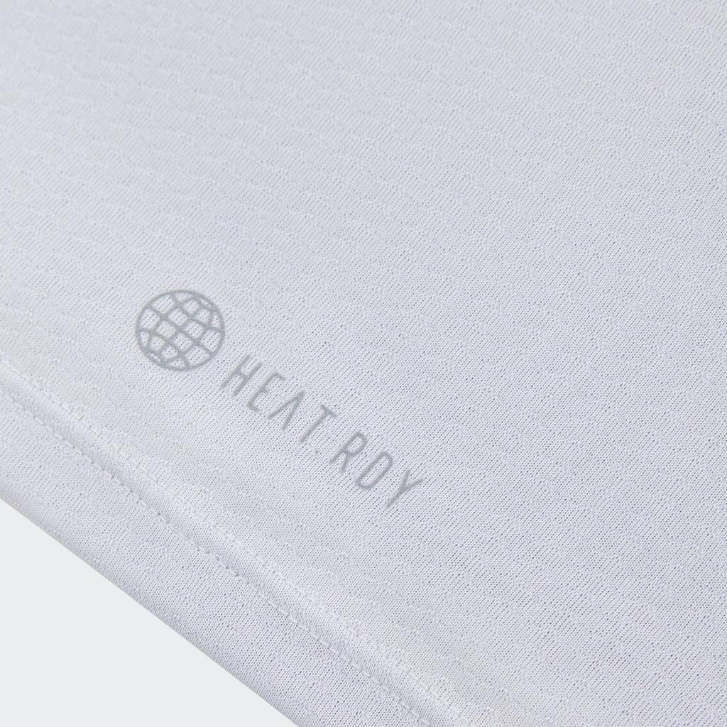 Adidas Designed 4 Heat.RDY HIIT Tee Solid Logo Fitness Short-Sleeve T-Shirt Men Tops Dot-Grey IB9092