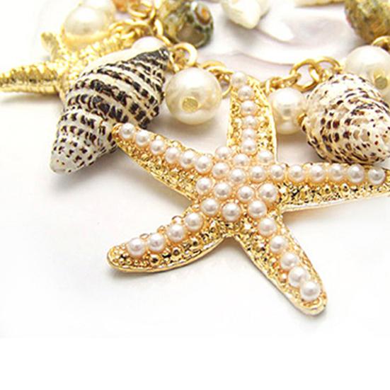 Beach Bracelet Cute Adjustable Ocean Multi-style Chain Beach Bracelet