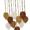 Boho Leaf Wall Tapestry Handcrafted Home Decor for Bedroom