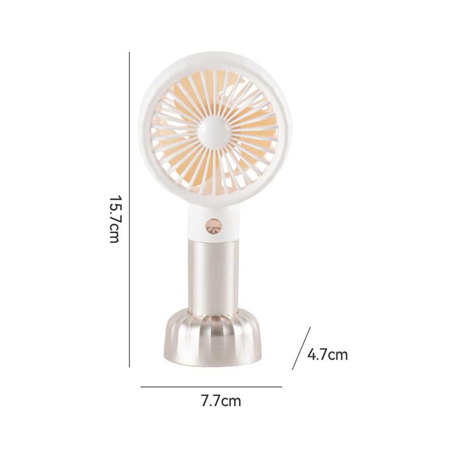 Xiaomi MEET SUN 3-speed Silent Small Handheld Portable Electric Fan Desktop USB Charging Sports Pocket Mini Fan