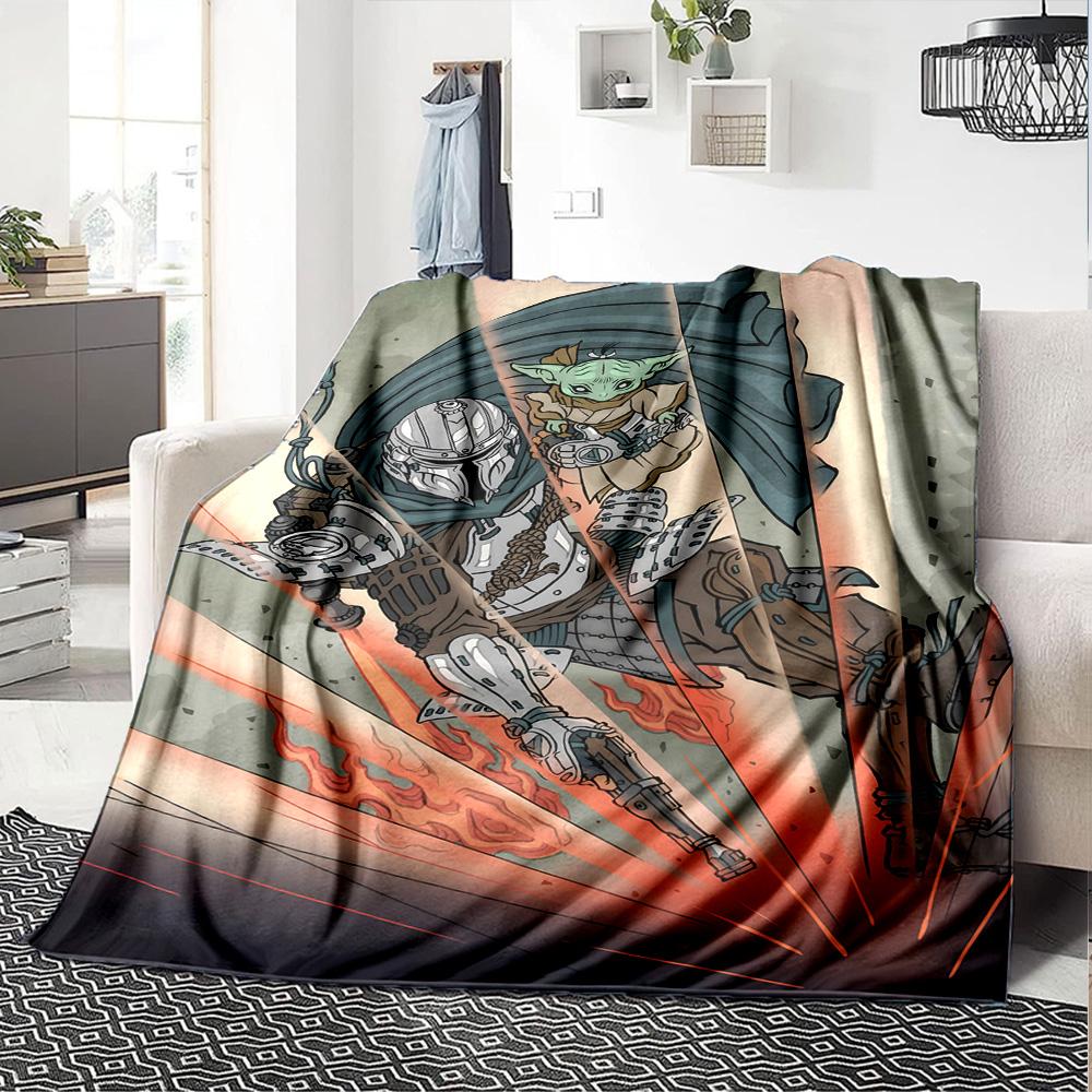 Star Wars Blanket Soft Warm Cozy Perfect for Livingroom Picnics Office Chair for All Seasons Stylish Decor Ideal Gift for Friends Family Couples Picni