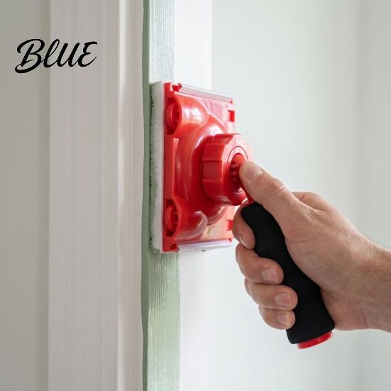 Paint Trimming Tool Edge Trimmer, Walls Ceilings Corner Pad Painter with Adjustable Wall Applicator Handle, Pads Applicator, Painting Replace