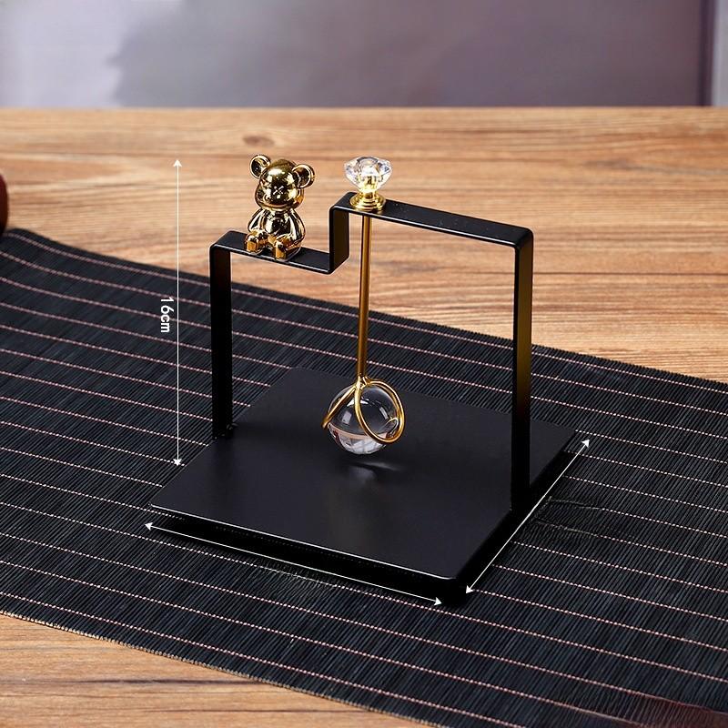 Sleek Metal Tissue Box Stand For Dining Table Home Office Accessory Decoration