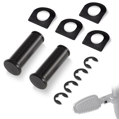 FOVPLUE Foot Peg Mounting Pin Kit with Clevis Pin + Spring Washer + Retaining