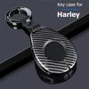 Metal Key Case Fob Cover For Harley Davidson X48 1200 Street Glide Keychain Holder Shell Car Accessories
