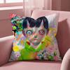 H-Hikari Shimoda IllustrationS Cushion Cover Multi-Scene Pillow Cover for Home & Car - Reversible, Soft & Durable for Daily Use