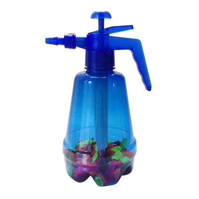 Station Hand Balloon Filler Inflator with 500 Water Balloon for Children Outdoor Water Fun Summer Seaside Party Toy