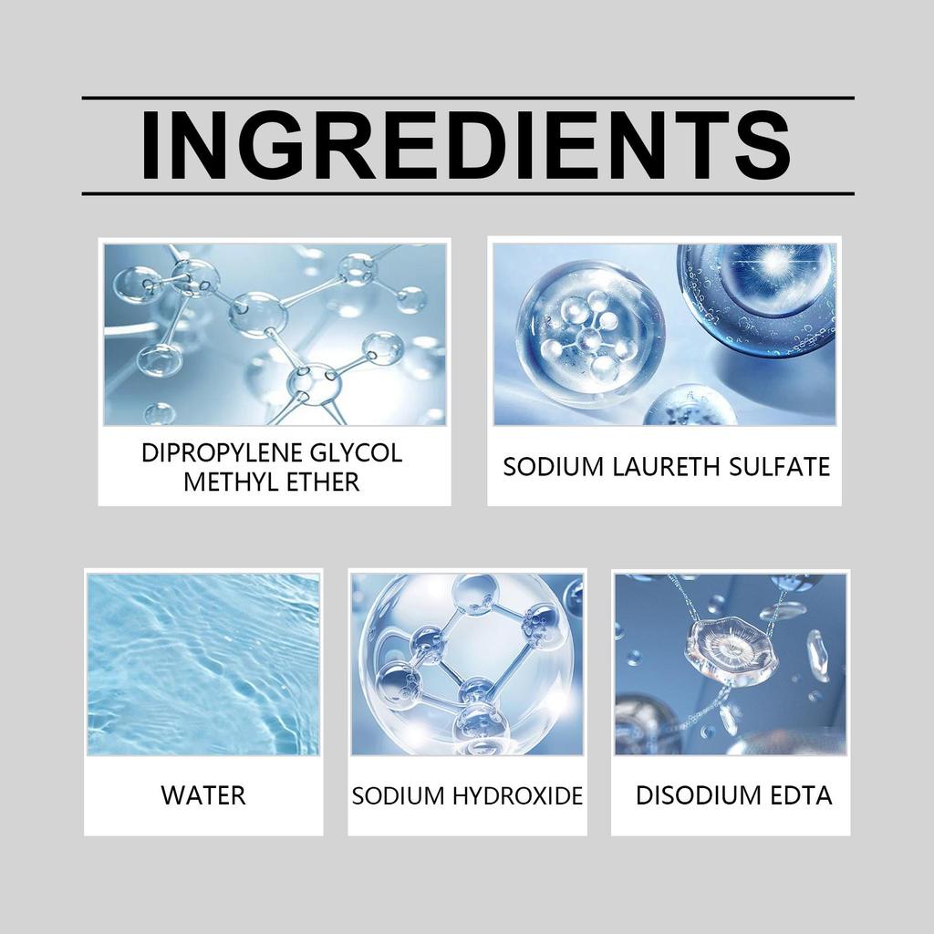 Homonth Automotive Glass Oil Film Remover/Windshield Stain Remover/Car Glass Oil Film Remover/Windshield Rain and Water Repellent Cleaner 150ml