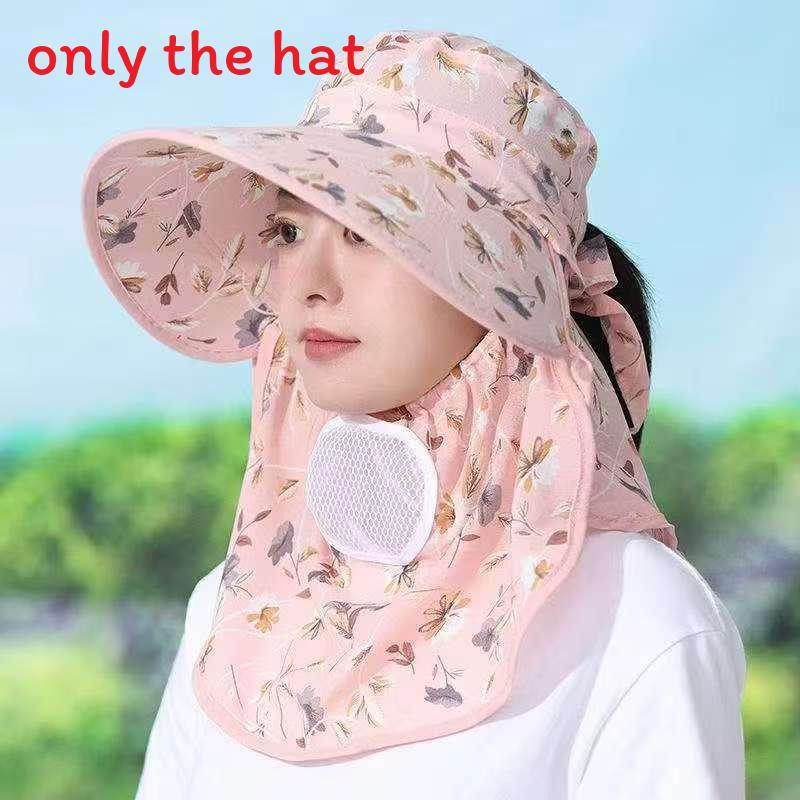 Summer Sun Protection Cap With Wide Brim And Breathable Cotton Fabric For Outdoor Activities