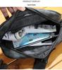 Plaid Men's Crossbody Shoulder Bag - Trendy Casual Korean Style Leather Sports Bag