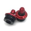 Precise For YZF R15 V3 Front Shock Absorber Screw Cover Cap Preload Adjusters Fork Bolts CNC Motorbike Accessories