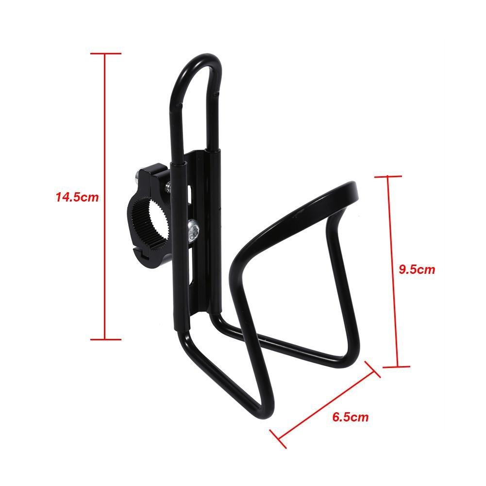 Qiilu Motorcycle Drink Cup Holder Motorcycle Drink Cup Holder (Black)
