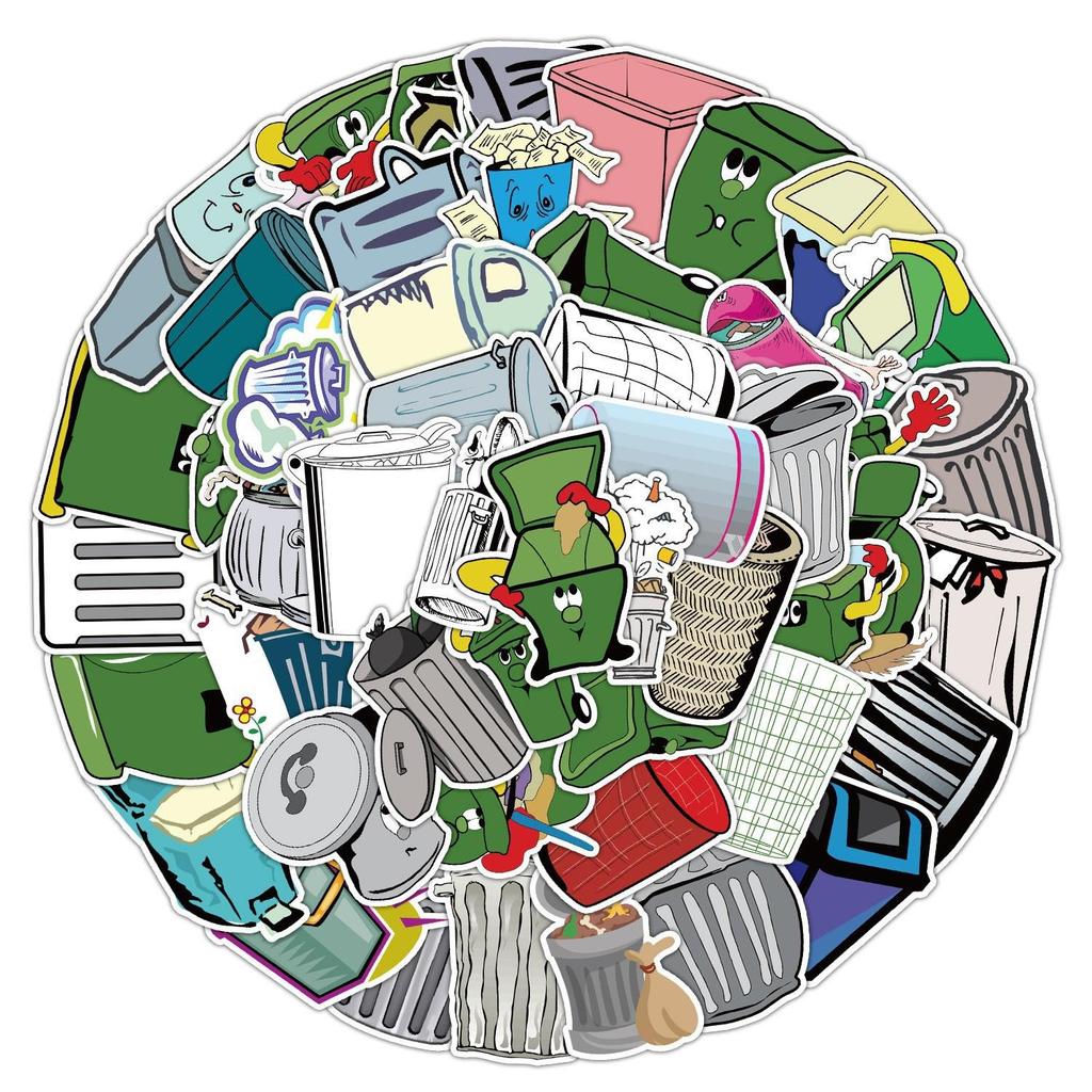 50 Eco-Friendly Graffiti Stickers for Cars, Motorcycles, Phones, and Skateboards