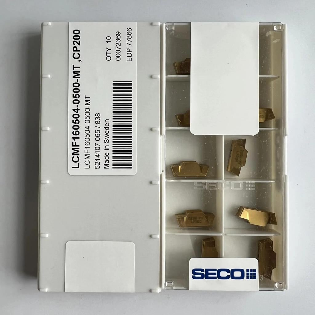 LCMF160504-0500-MT, CP200 / Industrial indexable Carbide Inserts 10 Pcs