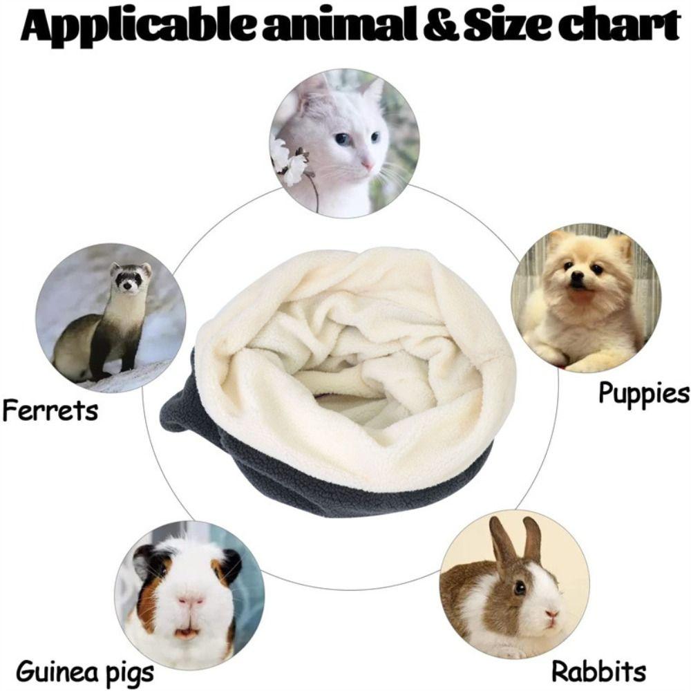 Comfortable Pet Snuggle Sack Cat Sleeping Bag Winter Cotton Sleeping Bag Nest Thickened Pet Supplies Cat Bed Cave