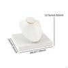 Collar Display Mannequin Necklace Stand Jewelry Organizer PU Leather Versatile And Sturdy Model