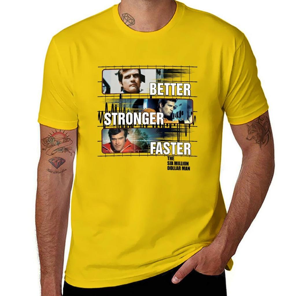 The Six Million Dollar Unisex Better Stronger Fas Steve Austin Bigfoot Tshirt Customizeds Sweat Shirts Unisex