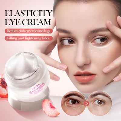 SADOER Peach Firming and Nourishing Eye Cream Lactobacillus Moisturizing and Hydrating Eye Cream