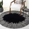 Minimalist Geometry Round Carpet Fluffy Soft Living Room Decor Light Luxury Circle Rugs for Bedroom Large Area Round Study Mat