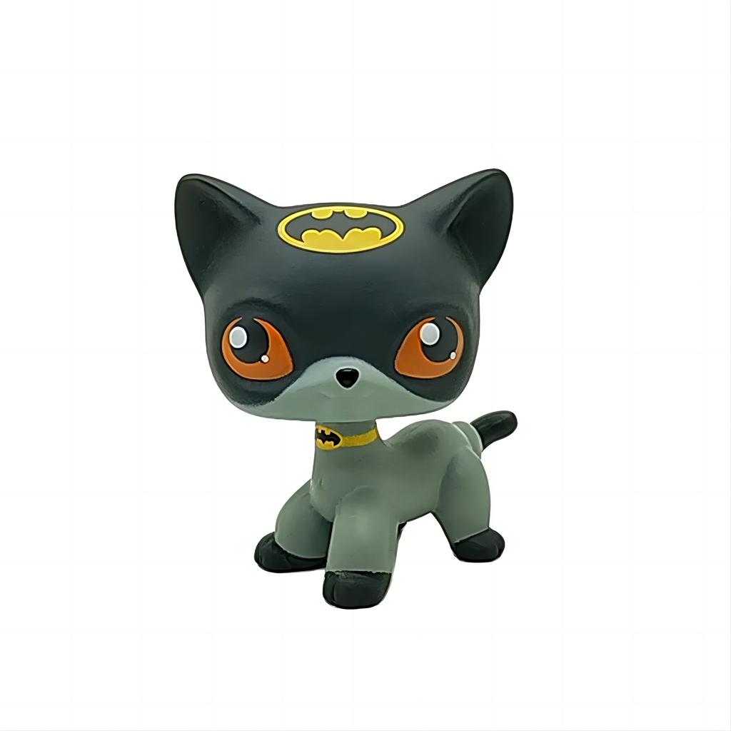 Raro Negozio di Animali lps Action Figure Stand Giocattolo Gatto Pelo Corto Vecchio Cane Originale Bassotto Pastore Alano