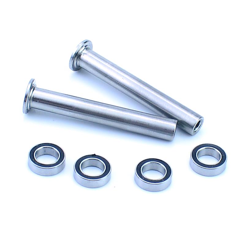 2pcs Titanium Alloy Steering Post for 1/7 1/8 ARRMA 6S Car MOJAVE TYPHON KRATON NOTORIOUS OUTCAST FIRETEAM INFRACTION LIMITLESS