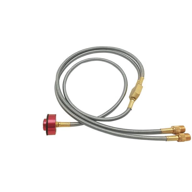 

ZISIZ Camping Gas Tank Splitter Adapter Hose