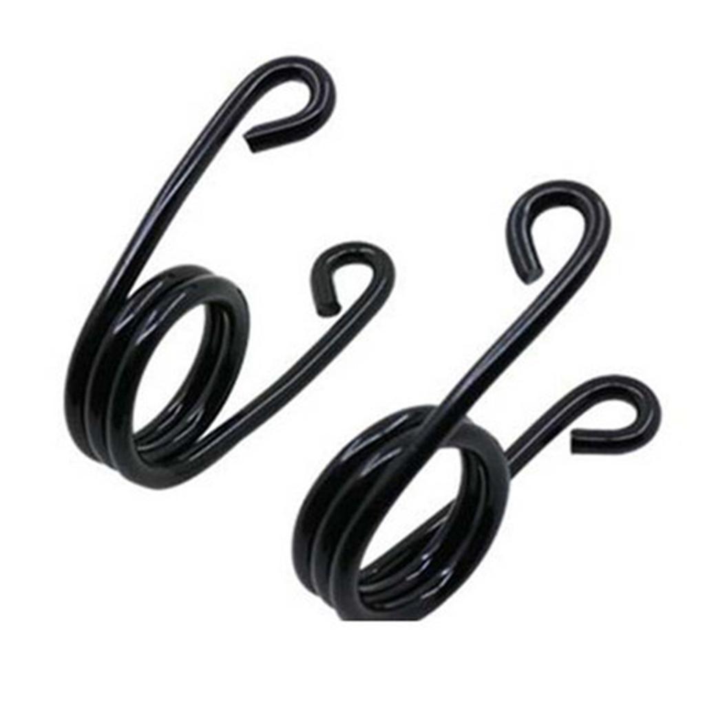 1 Pair of Black 3" Seat Springs Solo Seat Modification Spring for Motorcycle 3" Barrel Coiled Solo Seat Springs