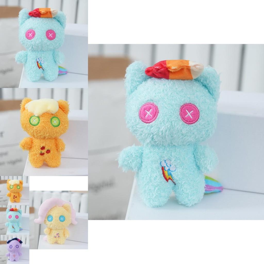 Entzückende Cartoon-Plüsch-My Little Pony-Puppe mit niedlichem, warmem Design für Kinder
