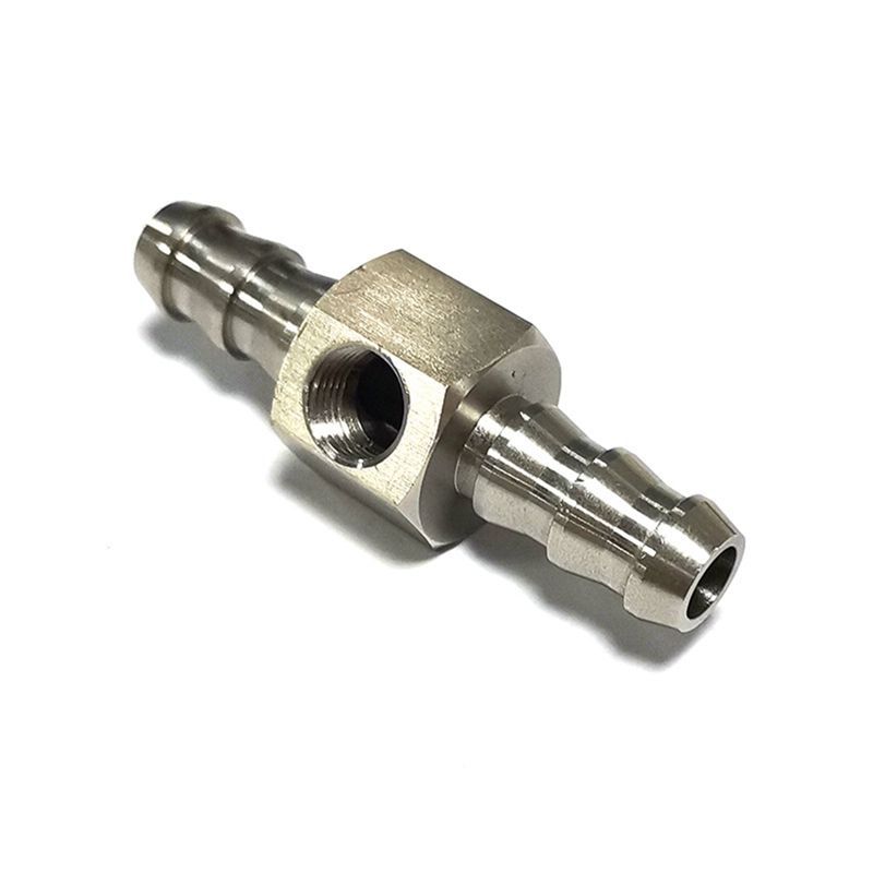Reliable 3/8 Inch Fuel Line Fuel Pressure T-Fitting Adapter For Fuel Pressure Gauge Sensor Fuel Pressure T-Fitting Adapter,