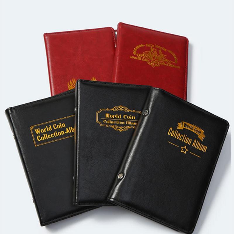 1 Piece Coin Collection Holder Album 120 Pockets Coin Collection Book Commemorative Coin Organizer Storage