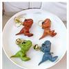 Tyrannosaurus Rex Biting A Hand Keychain - Creative Dinosaur Small Pendant for Couples' Schoolbag, A Small Gift.
