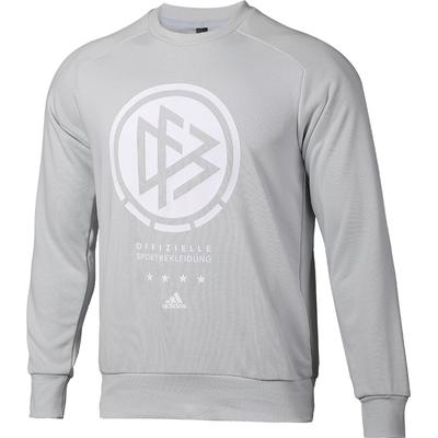 X Germany National Team Collaboration 2020 European Championship Crew Neck Pullover Letter Long Sleeve Sweatshirt Men Sweatshirt Silver FL2769