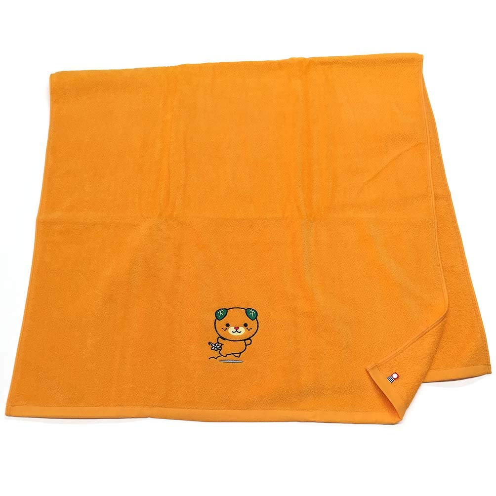 Imabari Towel Mican Bath Towel 70x130cm Mican Embroidered Bath Towel